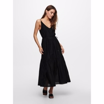 ONLY Ærmeløs Maxi Kjole Vivi Black